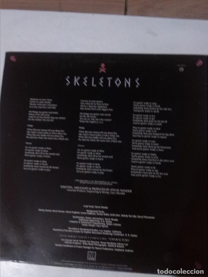 Discos de vinilo: STEVIE WONDER SKELETONS - Foto 2