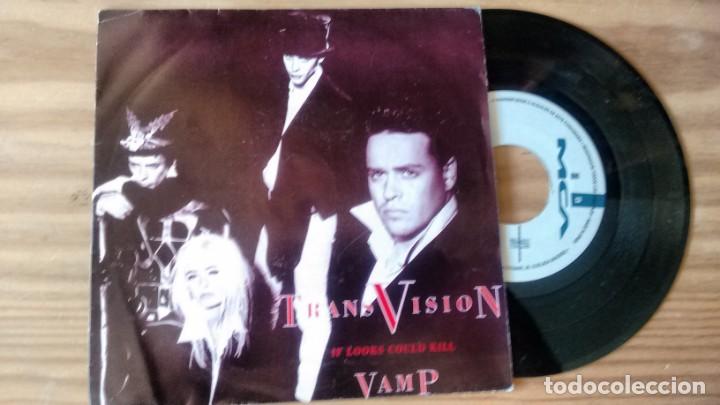 Discos de vinilo: SINGLE (VINILO) DE TRANSVISION VAMP A&Ntilde;OS 90 - Foto 1