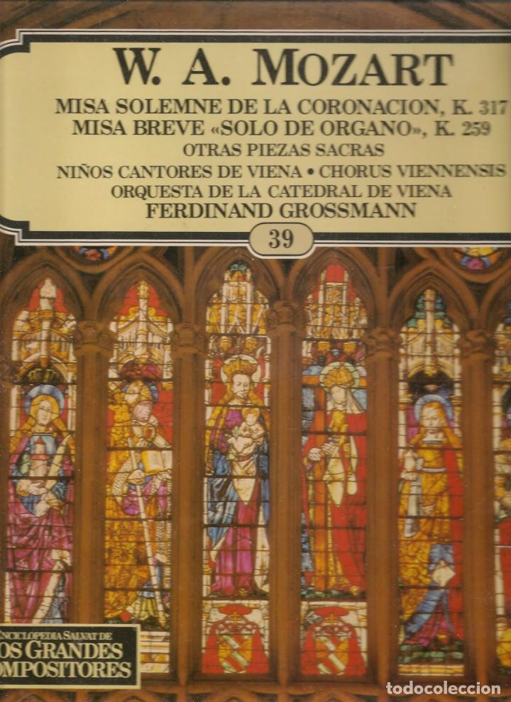 Discos de vinilo: LP.  W. A. MOZART.  (P/B72) - Foto 1