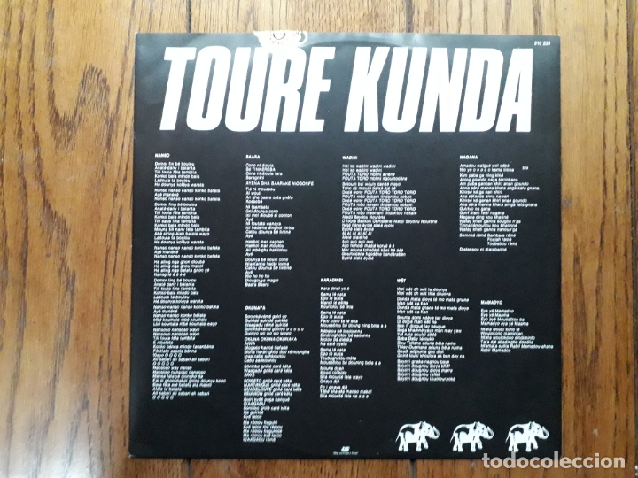 Discos de vinilo: Toure kunda  -  toubab bi - Foto 4