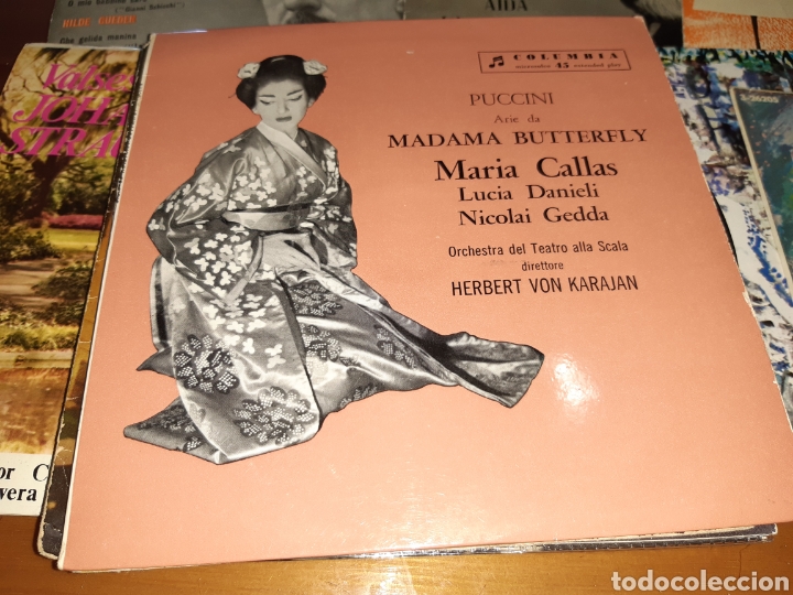 Discos de vinilo: Disco vinilo single MARIA CALLAS - Foto 1