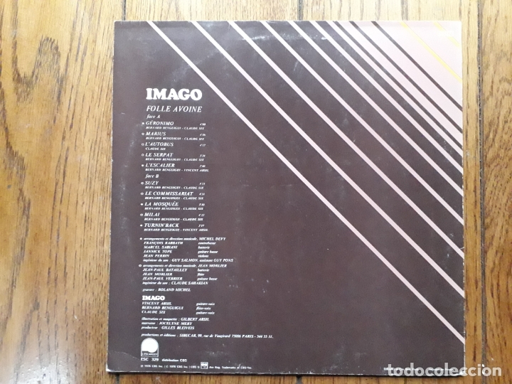 Discos de vinilo: Imago  -  folle avoine - Foto 2