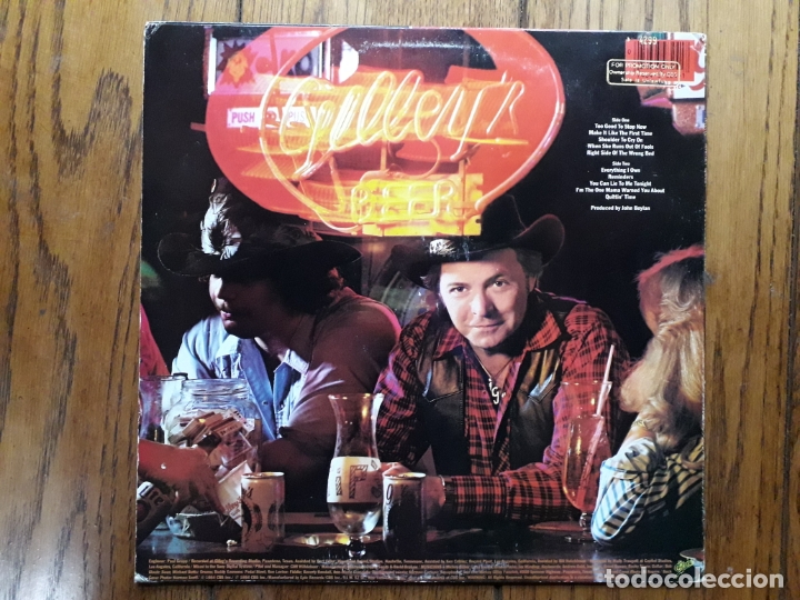 Discos de vinilo: Mickey gilley  -  too good to stop now - Foto 3