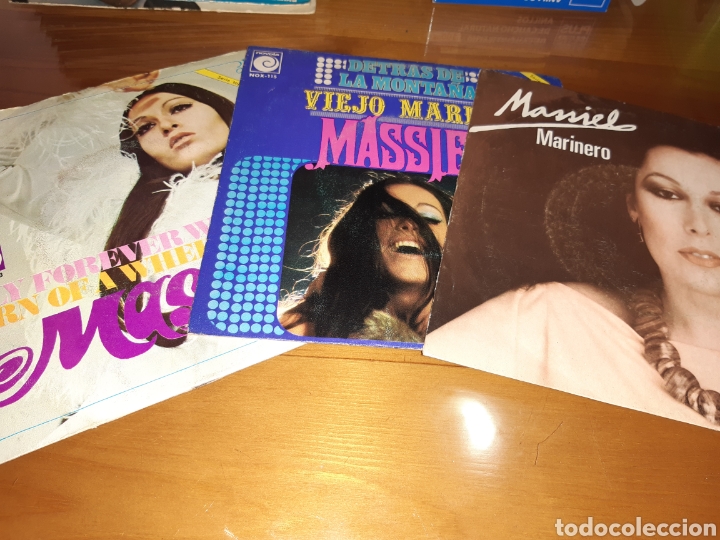 Discos de vinilo: Lote 3 discos de vinilo singles MASSIEL - Foto 1