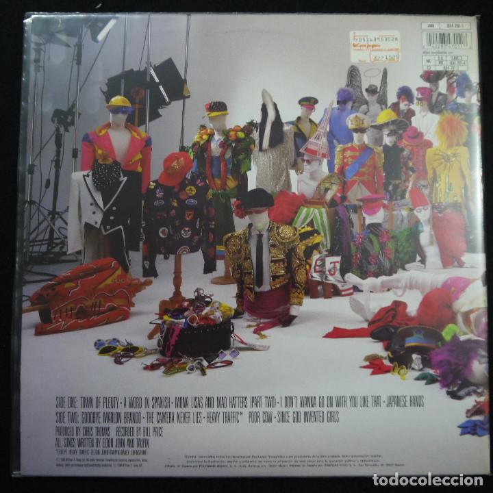 Discos de vinilo: ELTON JOHN - REG STRIKES BACK - LP 1988 - Foto 2