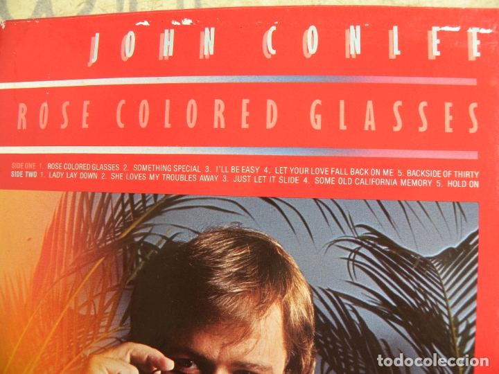 Discos de vinilo: JOHN CONLEE -ROSE COLORED GLASSES -LP 1978 - Foto 3