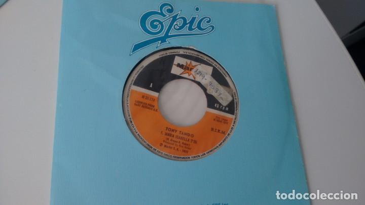 Discos de vinilo: SINGLE (VINILO) DE TONY TANDO  70 - Foto 1