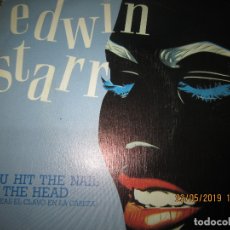 Discos de vinilo: EDWIN STARR - YOU HIT THE NAIL ON THE HEAD SINGLE ORIGINAL ESPAÑOL - AVATAR RECORDS 1983 -