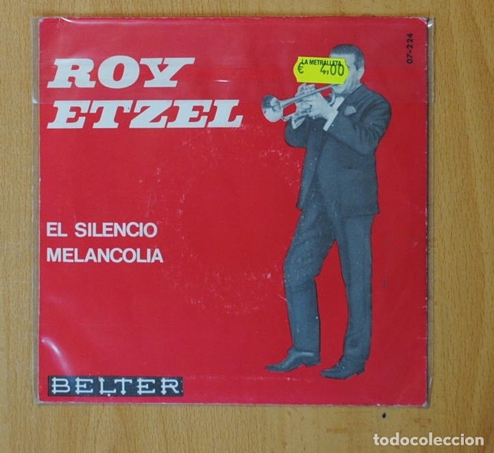 Discos de vinilo: ROY ETZEL - EL SILENCIO / MELANCOLIA - SINGLE - Foto 2