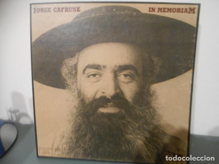 Discos de vinilo: JORGE CAFRUNE - IN MEMORIAM - Foto 1