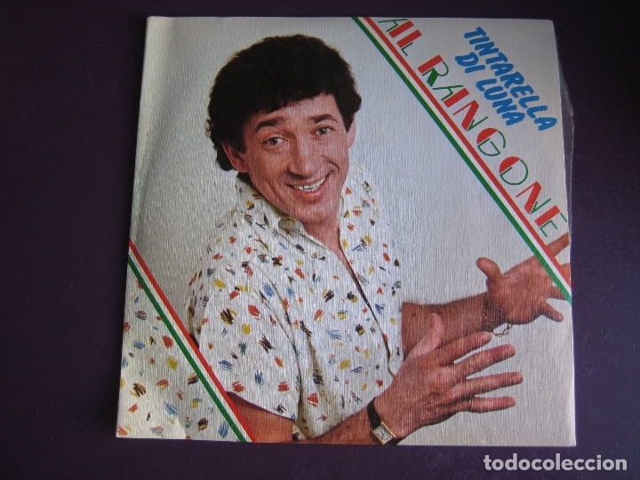 Discos de vinilo: Al Rangone &lrm;Sg MOVIEPLAY 1979 Tintarella Di Luna / mony mony ITALIA POP 80'S