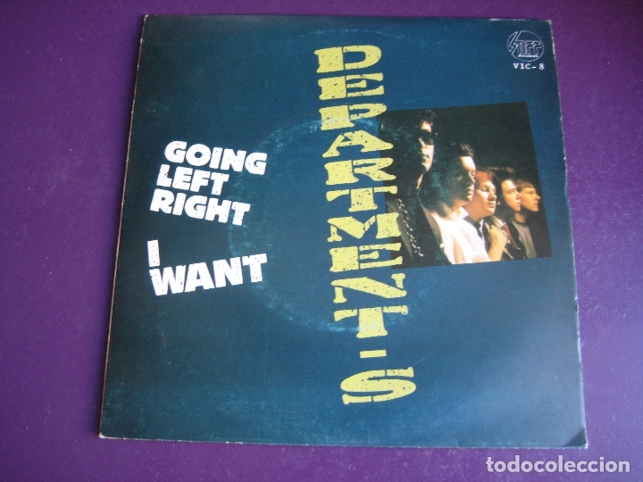 Discos de vinilo: Department S Sg VICTORIA STIFF 1981 - Going Left Right &middot; I Want - NEW WAVE - PUNK POP 80'S NUEVO
