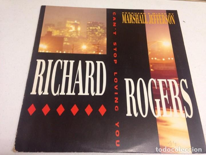 Discos de vinilo: Richard Rogers &lrm;&ndash; Cant Stop Loving You - Foto 1