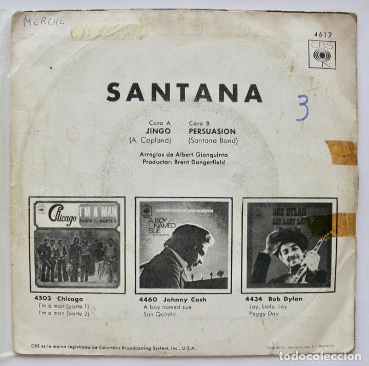 Discos de vinilo: SANTANA, JINGO (CBS 1970) - Foto 2