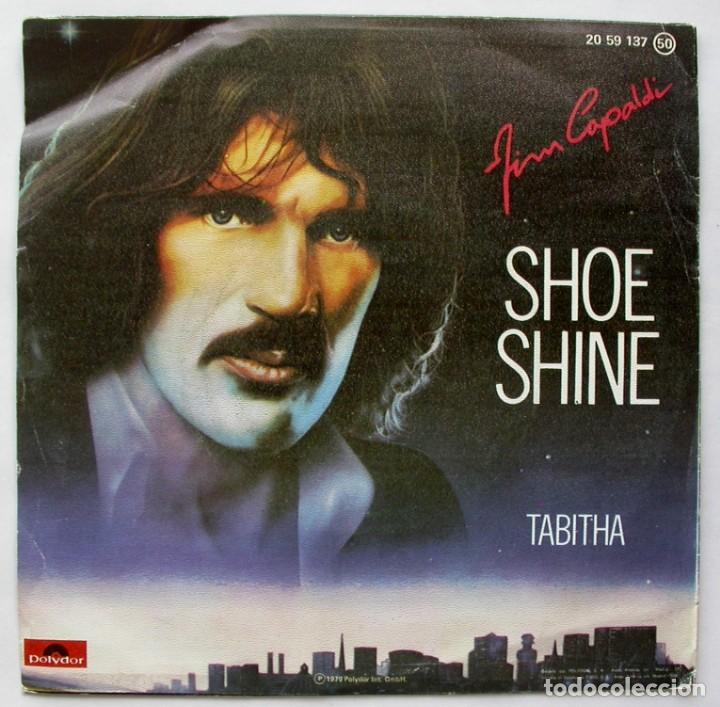 Discos de vinilo: JIM CAPALDI, SHOE SHINE (POLYDOR 1979) - Foto 2