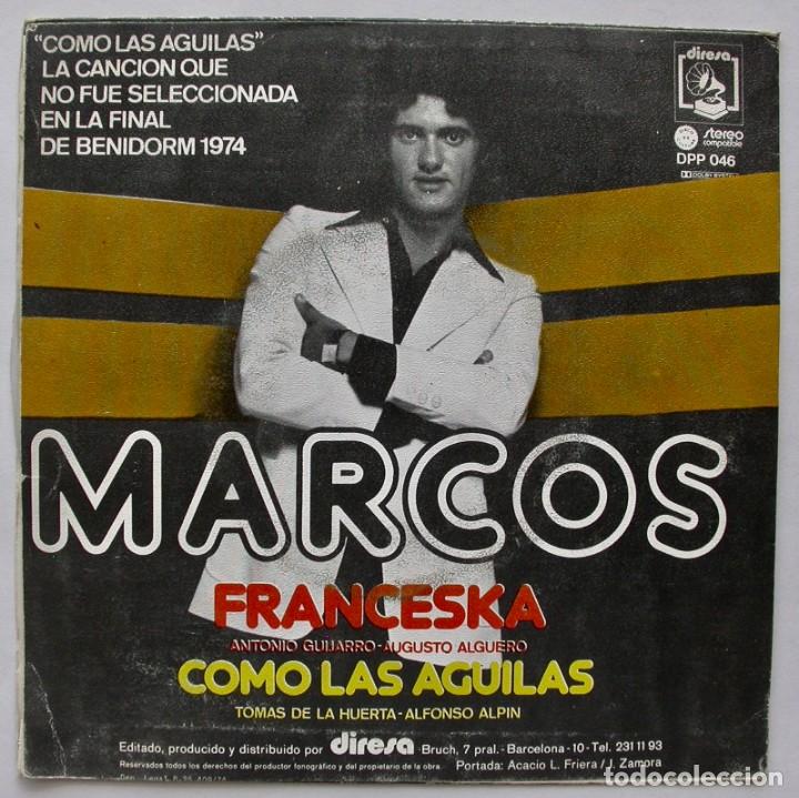 Discos de vinilo: MARCOS, FRANCESKA (DIRESA 1974) - Foto 2