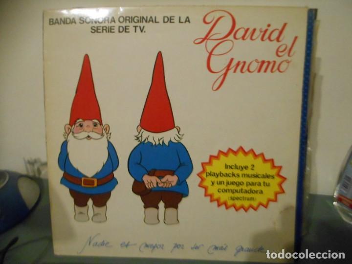 Discos de vinilo: DAVID EL GNOMO - BANDA SONORA - Foto 1