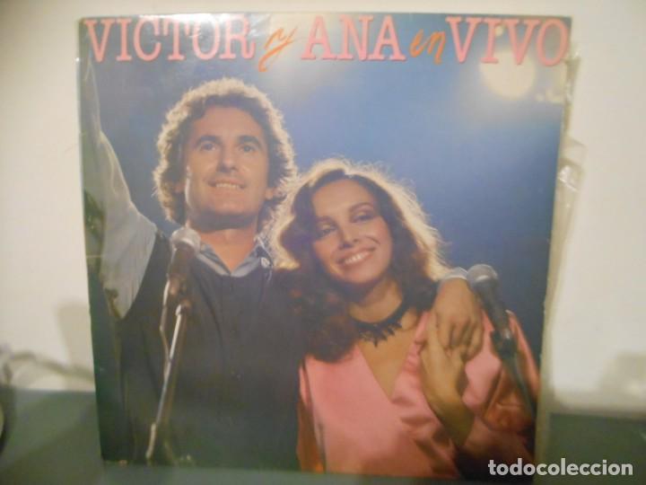 Discos de vinilo: VICTOR Y ANA EN VIVO. 2 DISCOS - Foto 1
