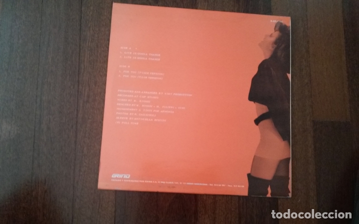 Discos de vinilo: Kriss-life is gonna change.maxi - Foto 2