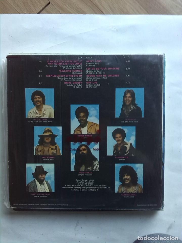 Discos de vinilo: RARE EARTH BACK TO EARTH - Foto 2