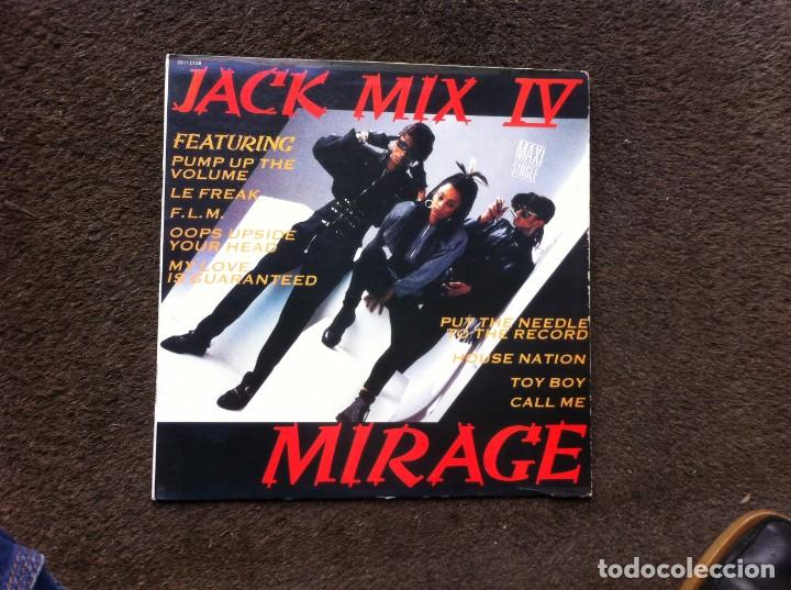 Discos de vinilo: MAXI SINGLE.  MIRAGE.  JACK MIX IV.  1987 - Foto 1