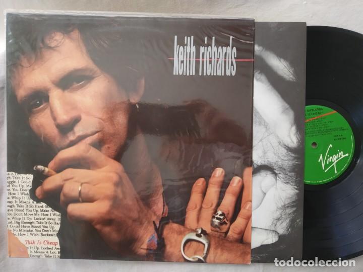Discos de vinilo: KEITH RICHARDS - TALK IS CHEAP - Foto 1