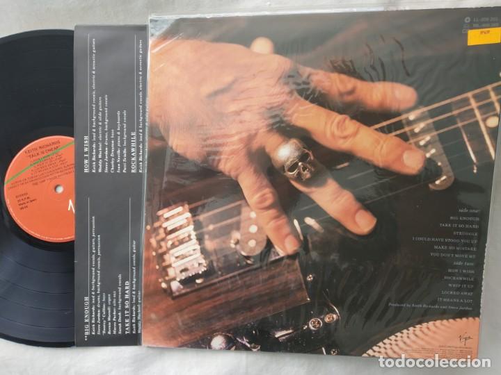 Discos de vinilo: KEITH RICHARDS - TALK IS CHEAP - Foto 2