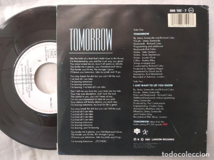 Discos de vinilo: THE COMMUNARDS - TOMORROW - Foto 2