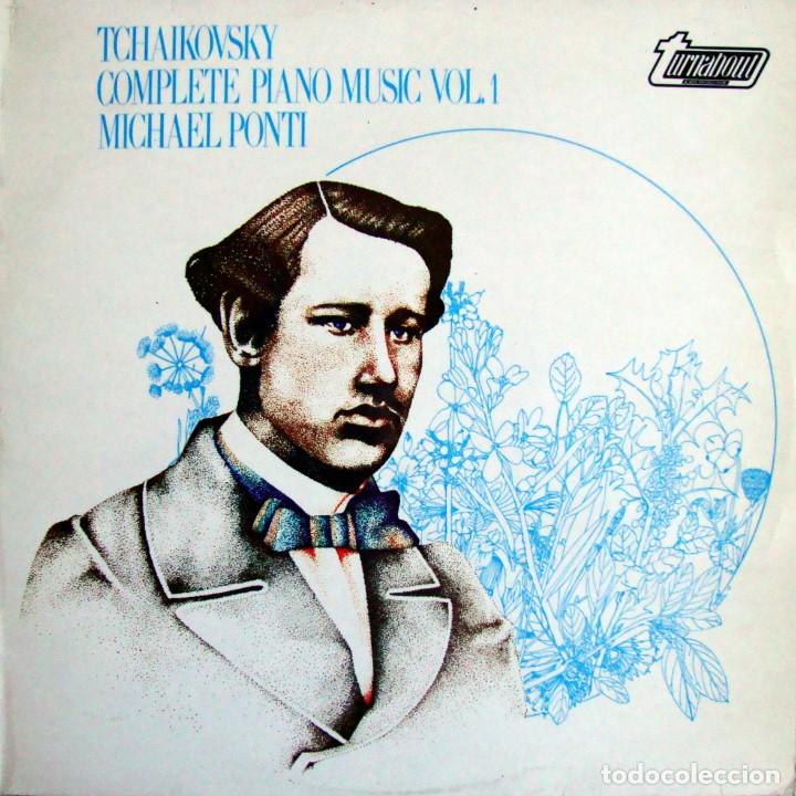 Discos de vinilo: TCHAIKOVSKY. Complete Piano Music, Vol. 1. Michael Ponti. - Foto 1