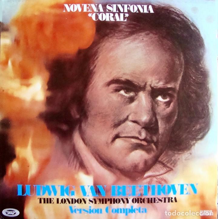 Discos de vinilo: BEETHOVEN. Sinfon&iacute;a n&ordm; 9 Coral. Josef Krips. - Foto 1