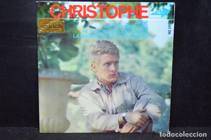 Discos de vinilo: CHRISTOPHE - ALINE + 3 - EP - Foto 1