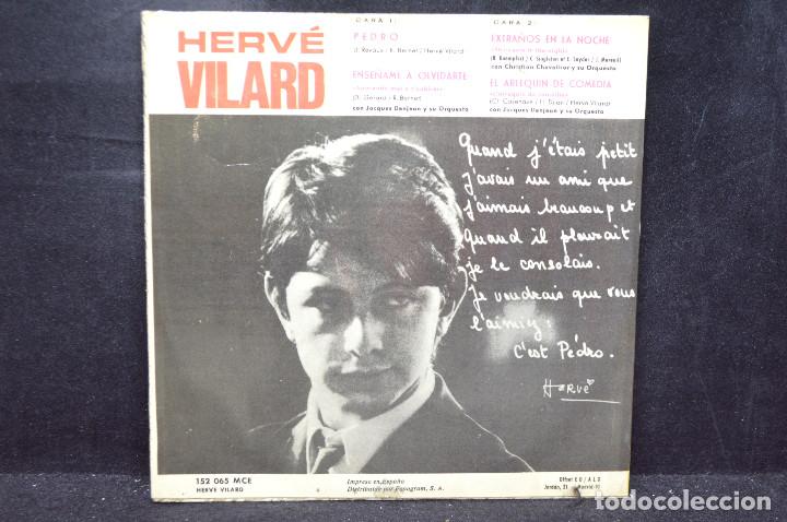 Discos de vinilo: HERVE VILARD - PEDRO + 3 - EP - Foto 2