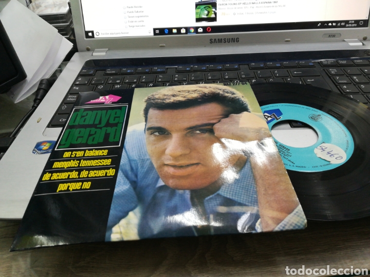 Dischi in vinile: Danyel Gerard ep on s'en balance + 3 Espa&ntilde;a 1964