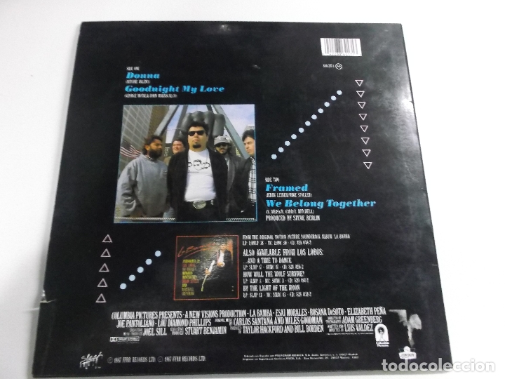 Discos de vinilo: los lobos donna, 4 temas , 1987 ed espa&ntilde;ola - Foto 2