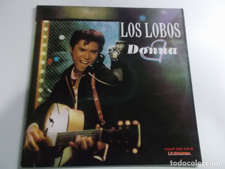 Discos de vinilo: los lobos donna, 4 temas , 1987 ed espa&ntilde;ola - Foto 1