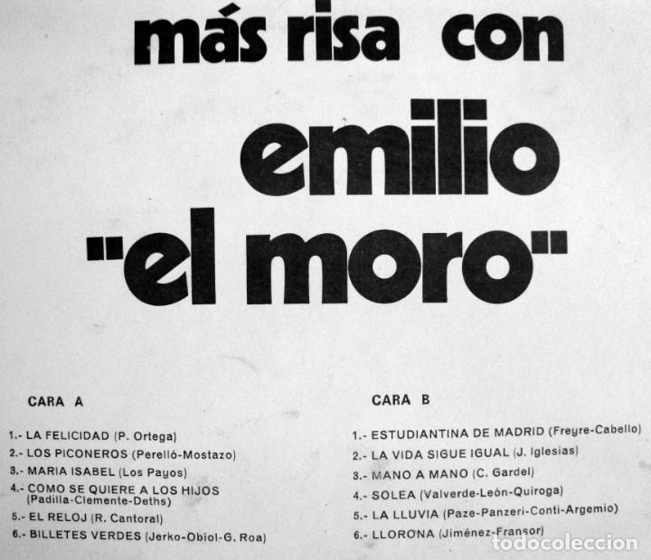 Discos de vinilo: M&aacute;s risa con EMILIO EL MORO. - Foto 2