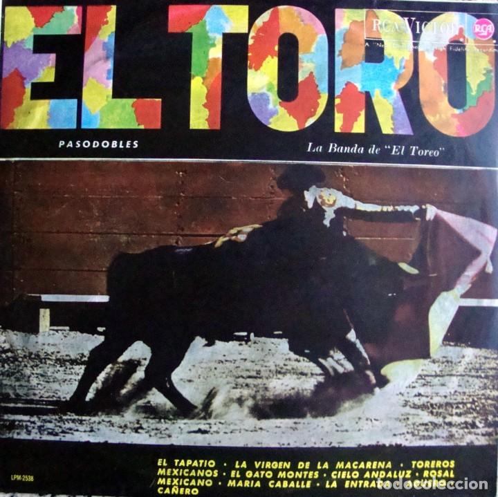 Discos de vinilo: EL TORO: PASODOBLES. LA BANDA DE EL TOREO. - Foto 1