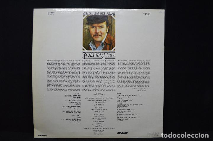 Discos de vinilo: Tom Paxton - Algo En Mi Vida - Something In My Life - LP - Foto 2