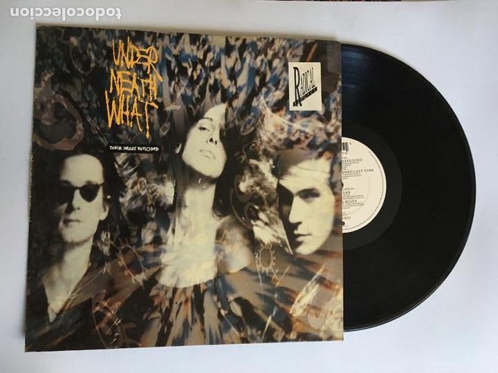 Discos de vinilo: maxi disco single 12 Under Neath What &lrm;&ndash; Their Heads Exploded edicion inglesa 1990 - Foto 1