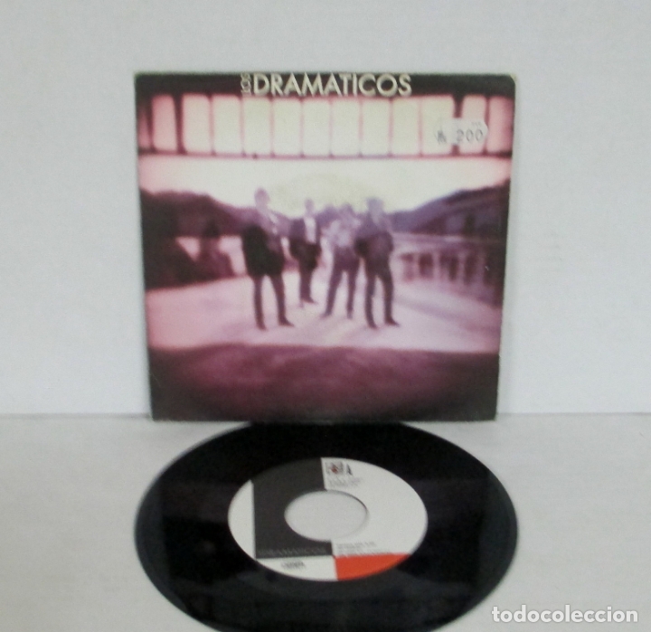Discos de vinilo: LOS DRAMATICOS - VAMOS ALLA + PRUEBA DE AMOR - SINGLE - VITAMINA A 1990 SPAIN - Foto 1