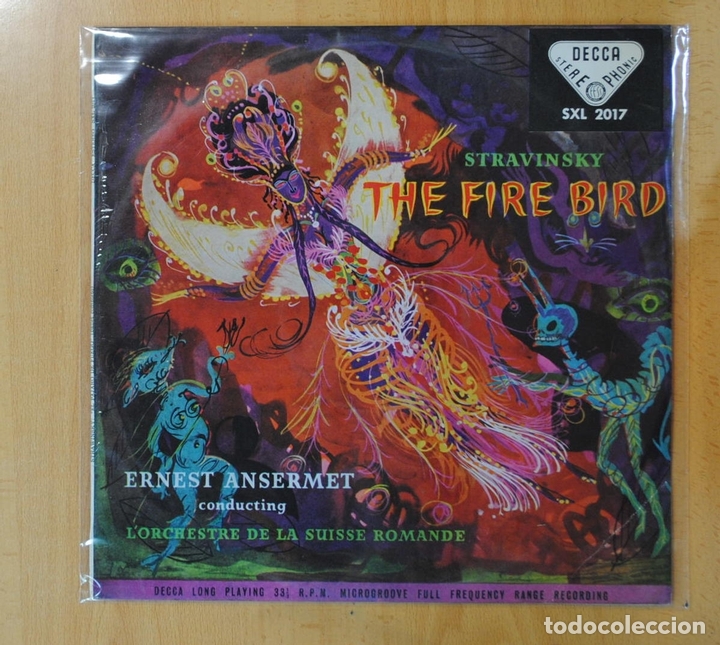 Discos de vinilo: STRAVINSKY - THE FIRE BIRD - LP - Foto 1
