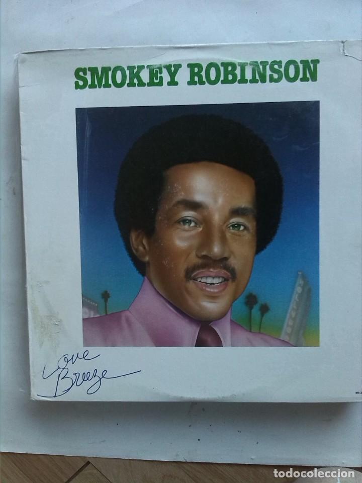 Discos de vinilo: SMOKEY ROBINSON  LOVE BREEZE - Foto 1
