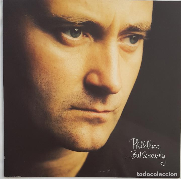 Discos de vinilo: PHIL COLLINS...BUT SERIOUSLY. CON LAS LETRAS DE LAS CANCIONES - Foto 1
