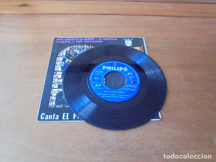 Discos de vinilo: EP (4 TEMAS) CANTA EL PADRE ALBERTO - Foto 2