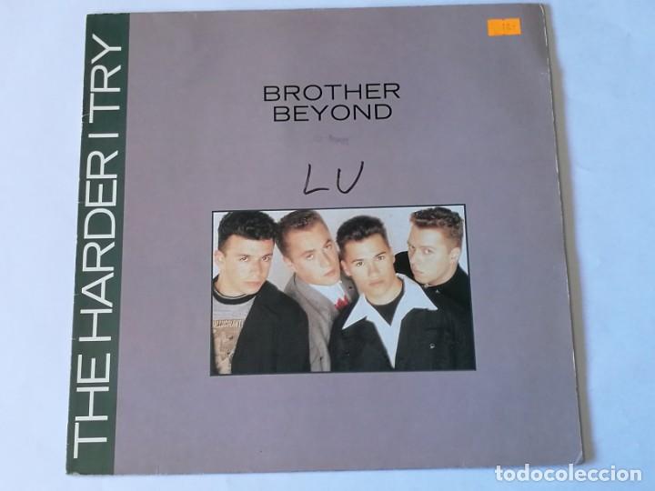 Discos de vinilo: Brother Beyond - The Harder I Try - 1988 - Foto 1