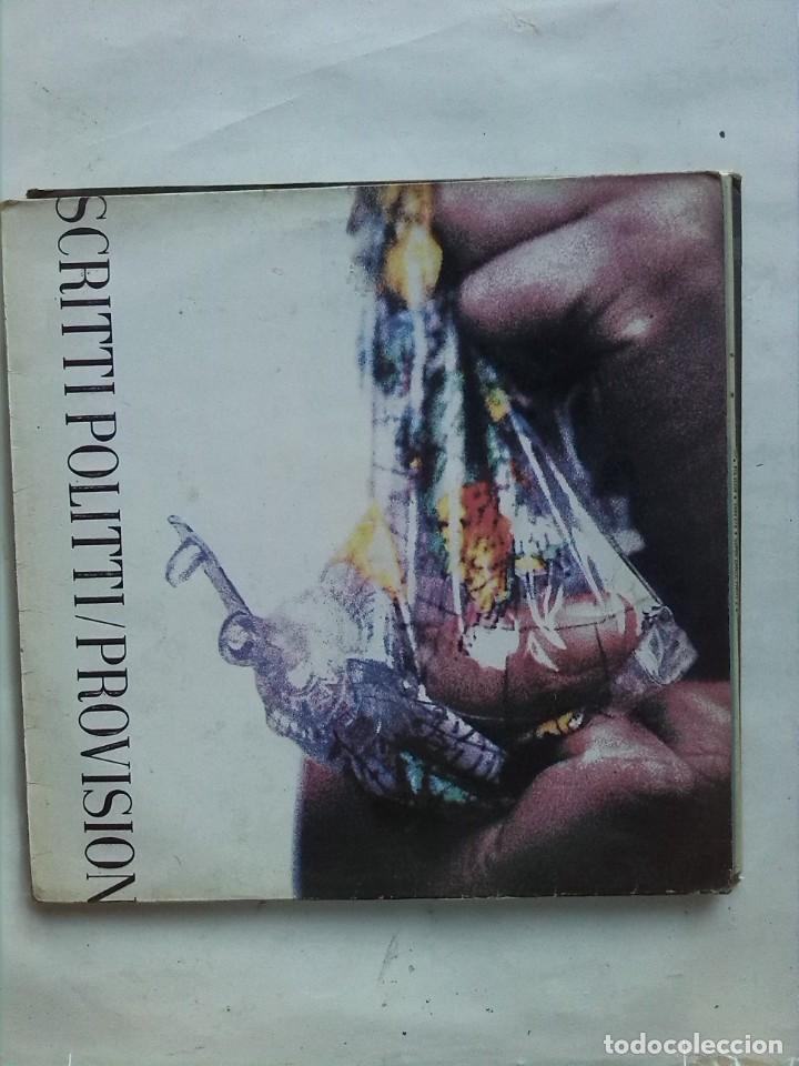 Discos de vinilo: SCRITTI POLITTI  PROVISION - Foto 1