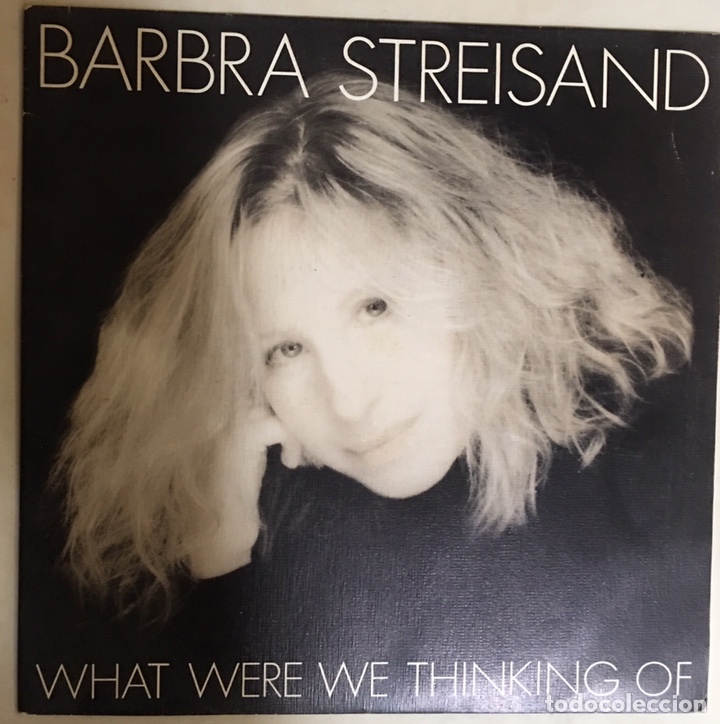 Discos de vinilo: Single Barbara Streisand What were we thinking of - Foto 1