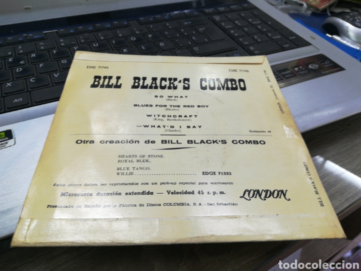 Discos de vinilo: Bill Blacks combo ep twist 1962 - Foto 2