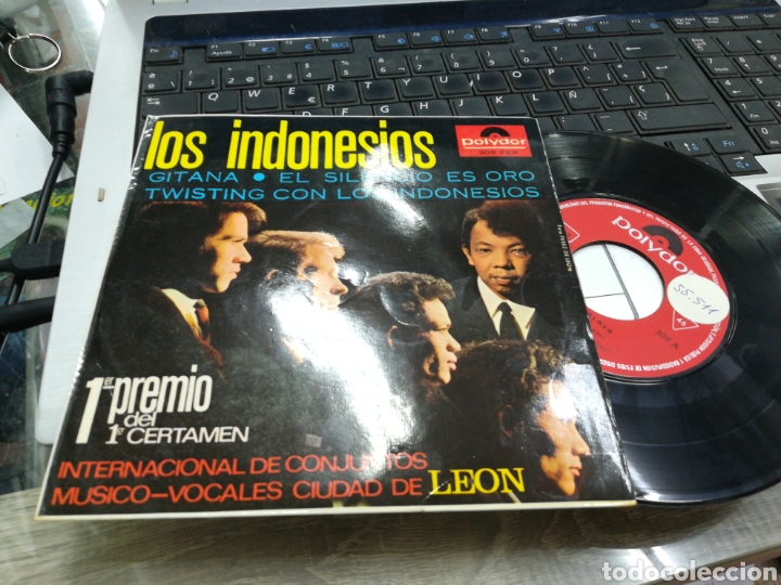 Discos de vinilo: Los Indonesios ep gitana + 3 1966 - Foto 1