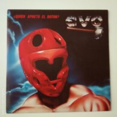 Discos de vinilo: EVO- ¿ QUIEN APRETO EL BOTON? - SINGLE PROMO 1983 - COMO NUEVO.. Lote 166616430